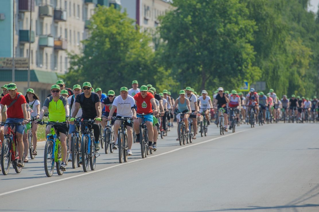 Около 300 велосипедистов присоединились к велопробегу выксунского завода ОМК