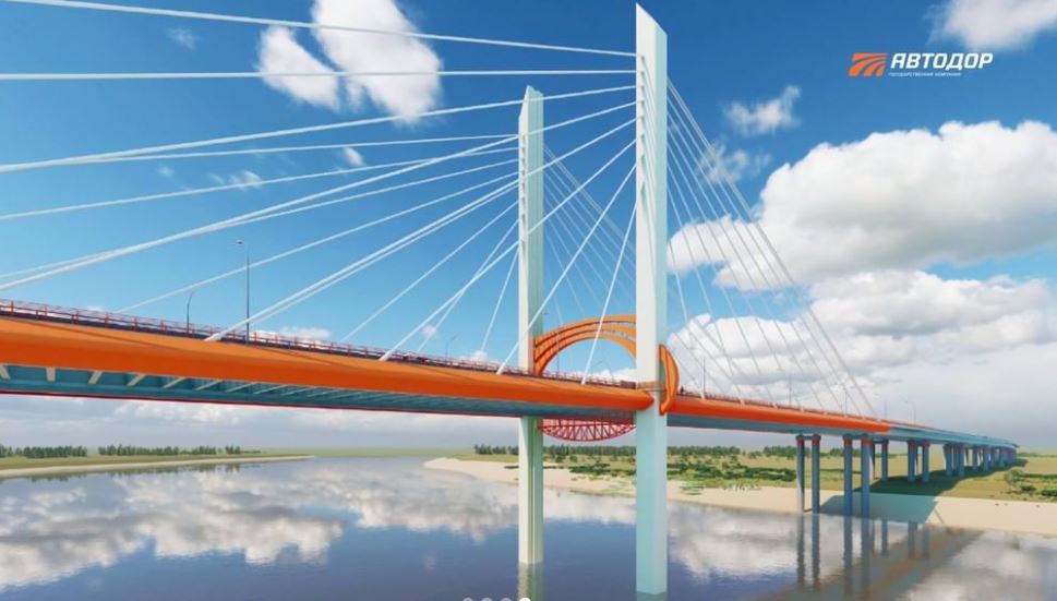 Как будет выглядеть новый вантовый мост через Оку