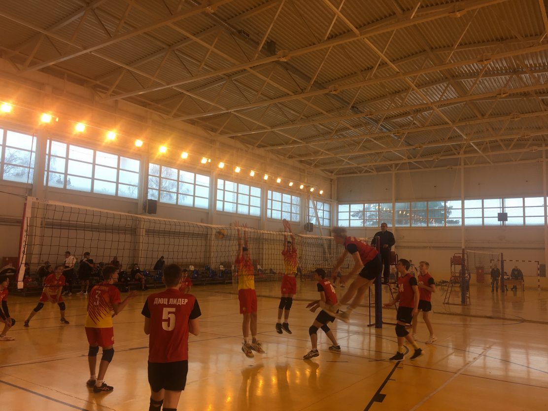 В Кулебаках прошли соревнования по волейболу