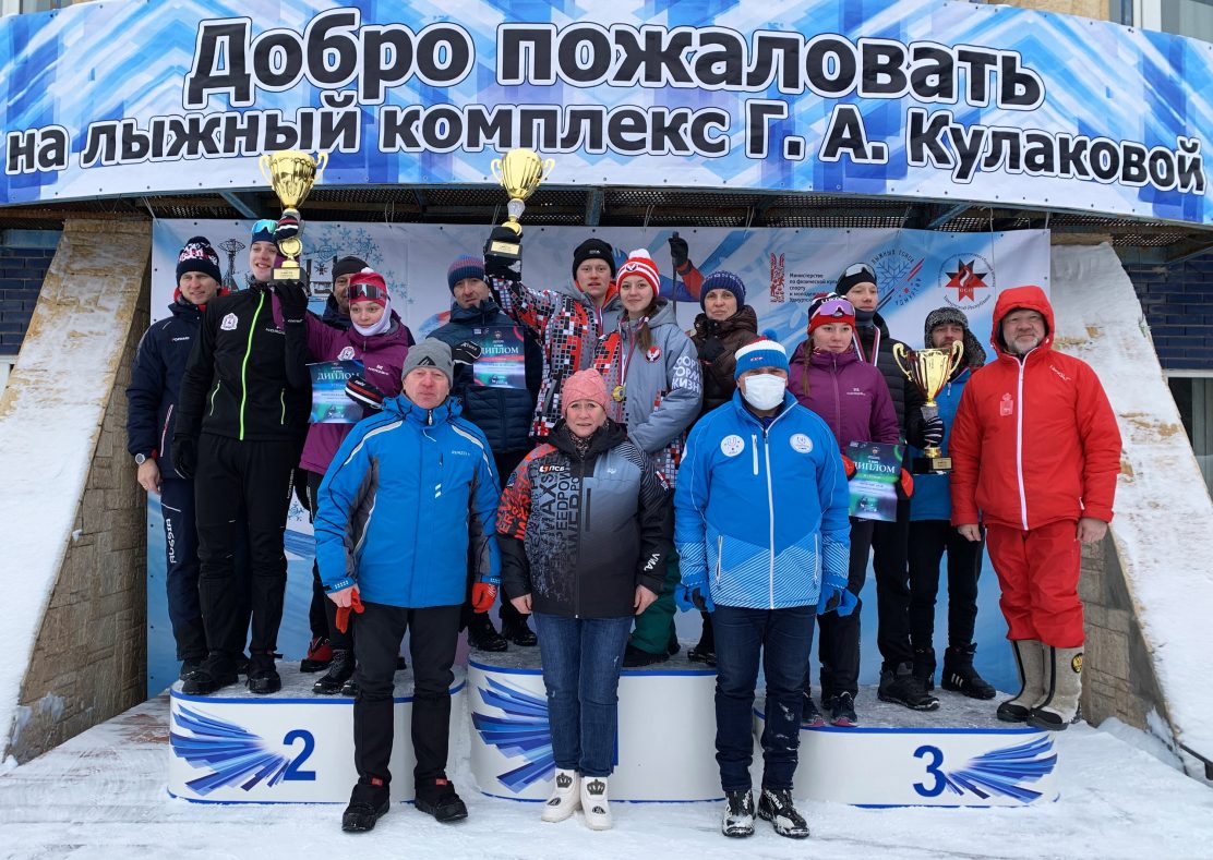В Ижевске прошли соревнования по лыжным гонкам
