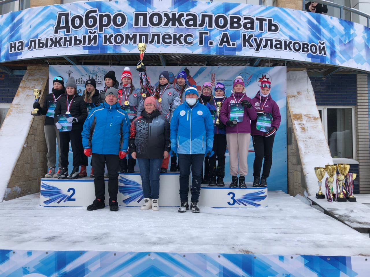 В Ижевске прошли соревнования по лыжным гонкам