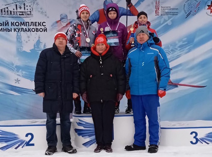 В Ижевске прошли соревнования по лыжным гонкам