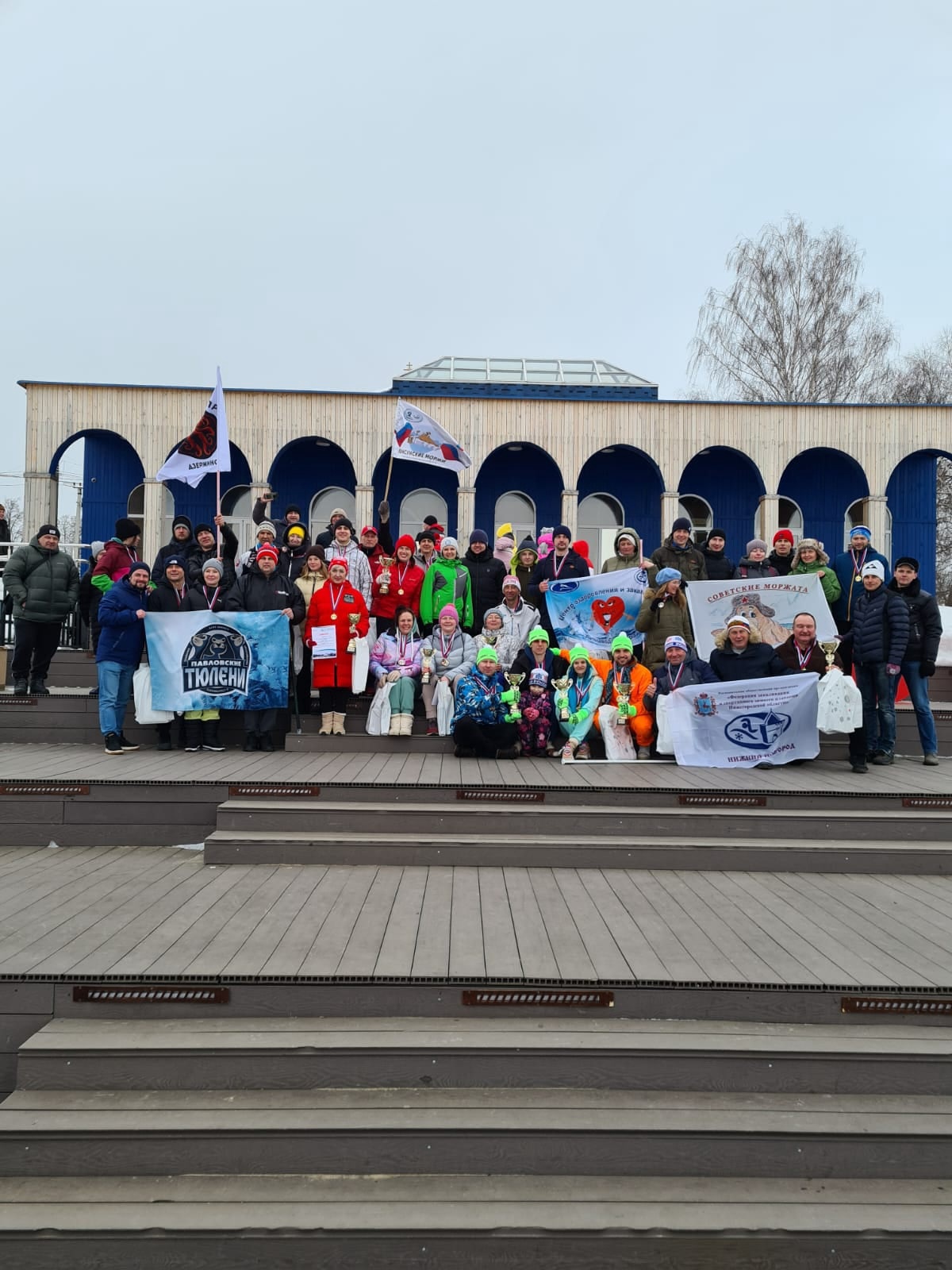 В Выксе прошел чемпионат по зимнему плаванию - 2022