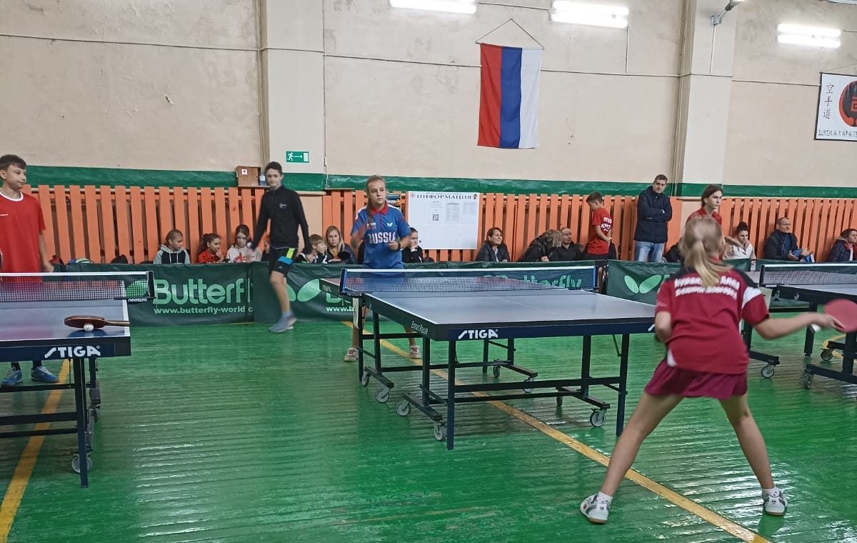 В Дзержинске прошел открытый турнир по настольному теннису