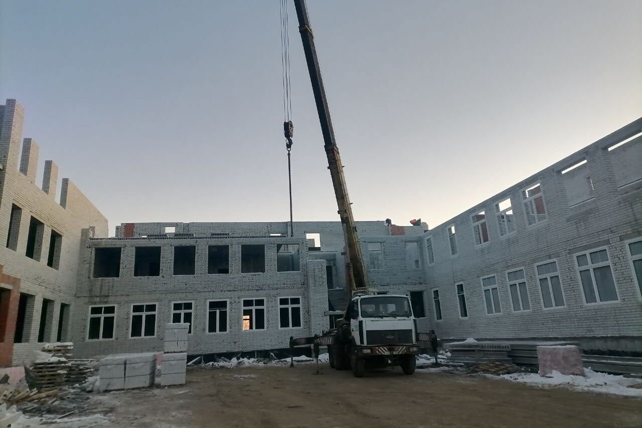 Строительство школы в поселке Виля Выксунского района планируется завершить в 2023 году