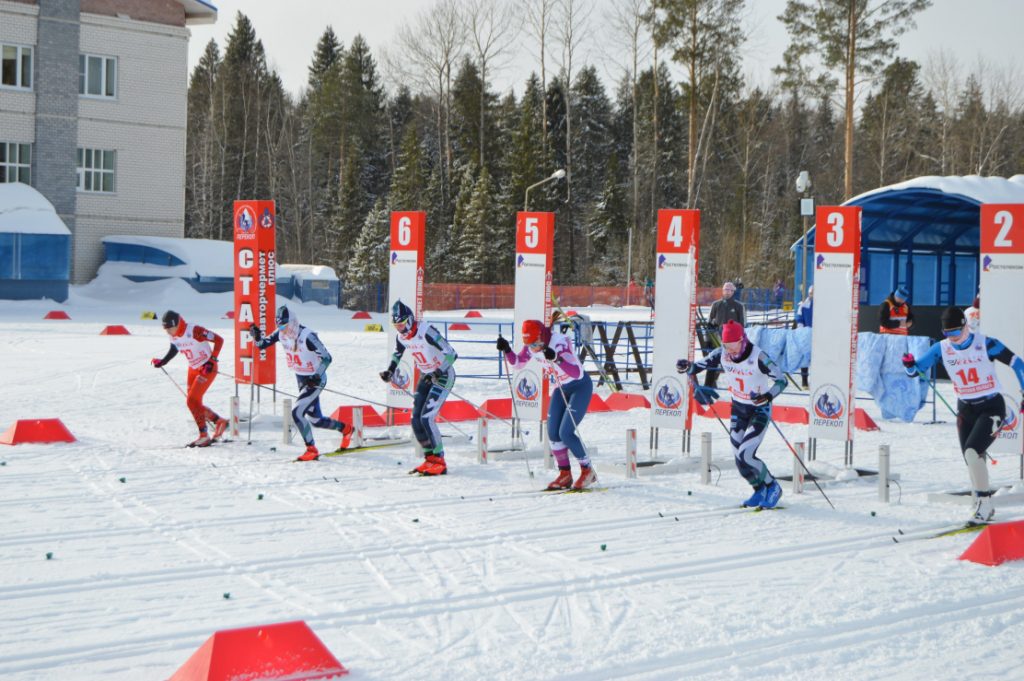 В Кировской области проходило первенство России по лыжным гонкам