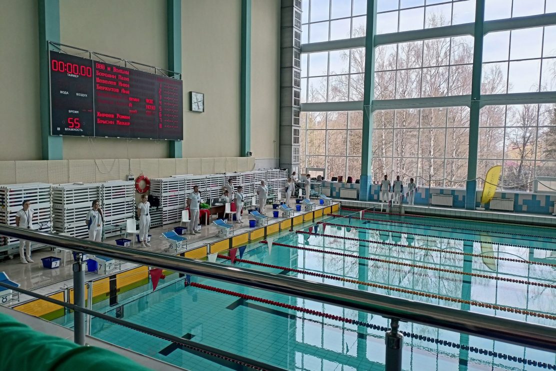 Прошли соревнования, первенство Нижегородской области по плаванию