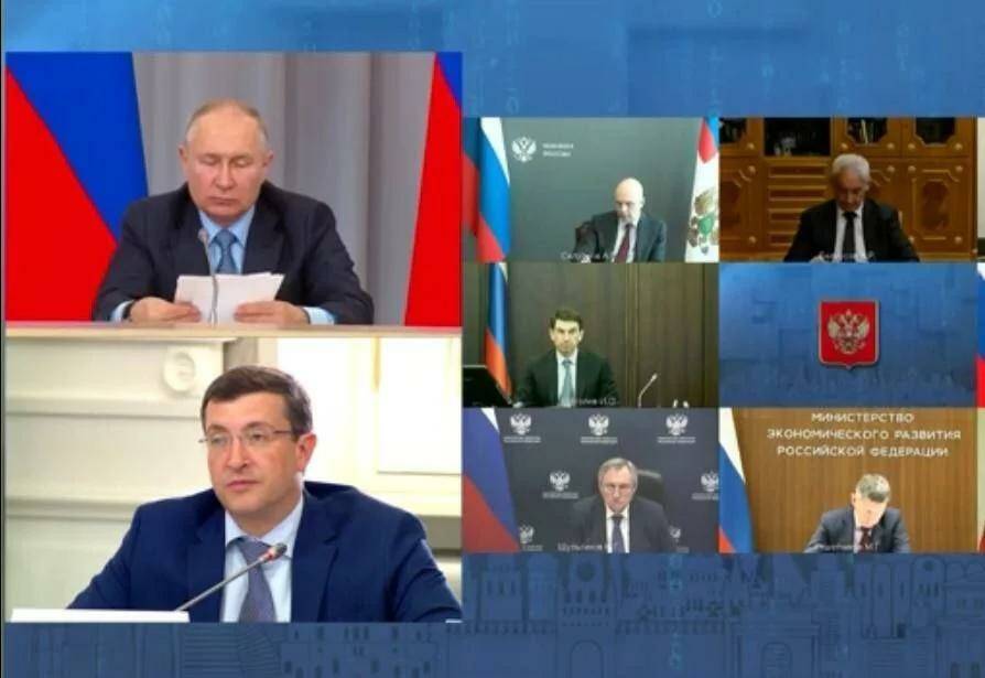 Глеб Никитин доложил Владимиру Путину о развитии скоростного флота в регионе