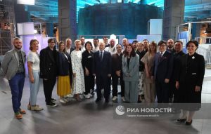 Ирина Седых представила Владимиру Путину «Выкса-фестиваль» и «Шухов парк»