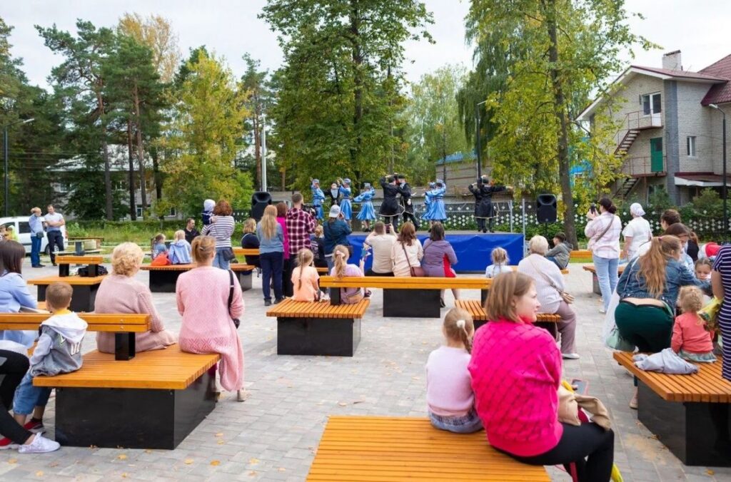 Многофункциональная детская площадка за 18 млн рублей открылась в Выксе
