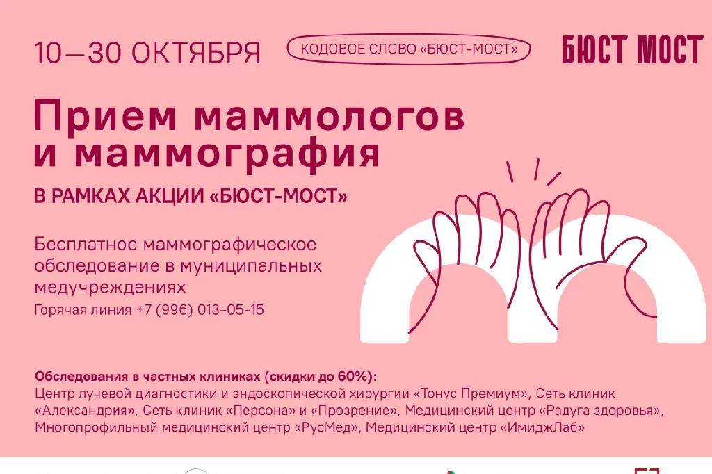 Акция «Бюст-мост через Волгу: против рака груди» пройдет в Нижнем Новгороде с 10 по 30 октября