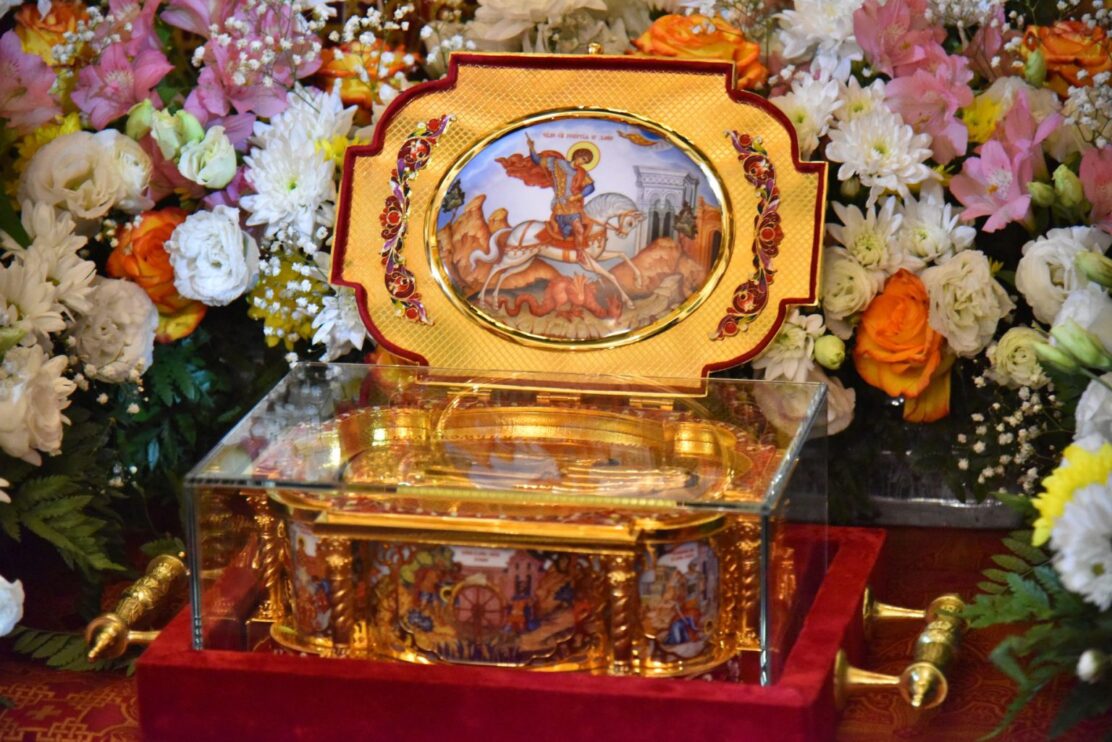 Ковчег с частицей мощей Георгия Победоносца будет находится в Выксунской епархии с 10 до 15 декабря