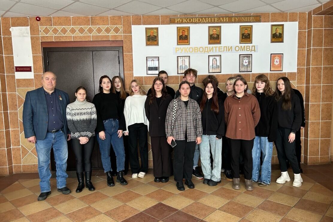 Студенты посетили выксунский Отдел МВД России