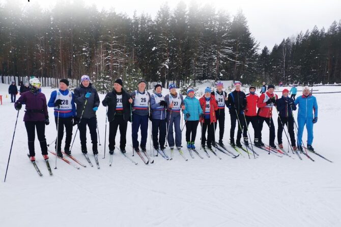 В Выксе состоялась лыжная гонка «Лыжня ветеранов» памяти И.Н. Михейкина