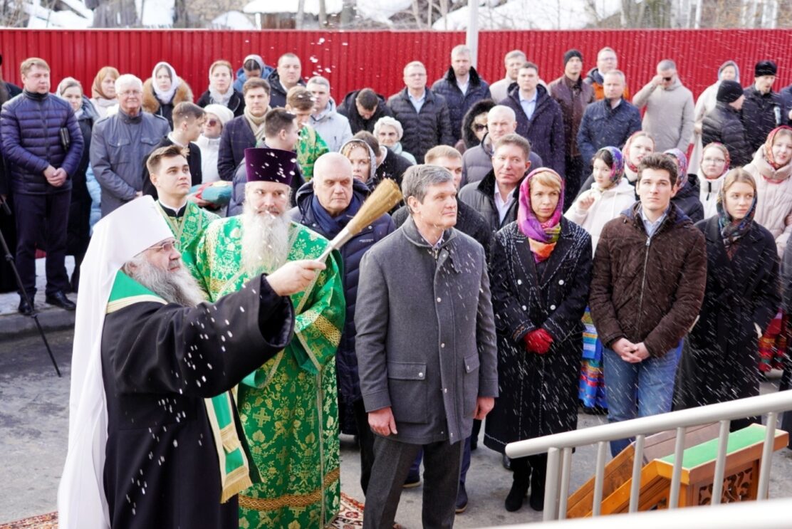 Новый корпус православного детского сада «Колокольчик» открыт и освящён сегодня в Выксе