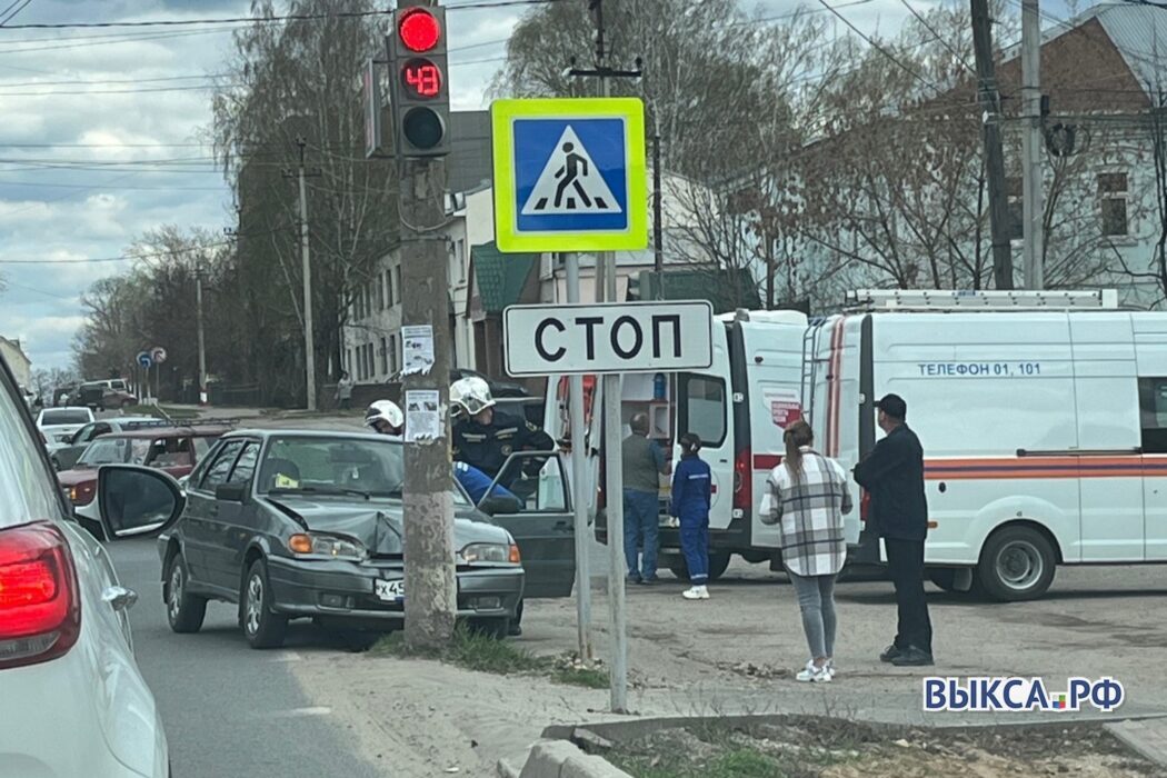 Жительница Выксы потеряла сознание за рулем и влетела в столб