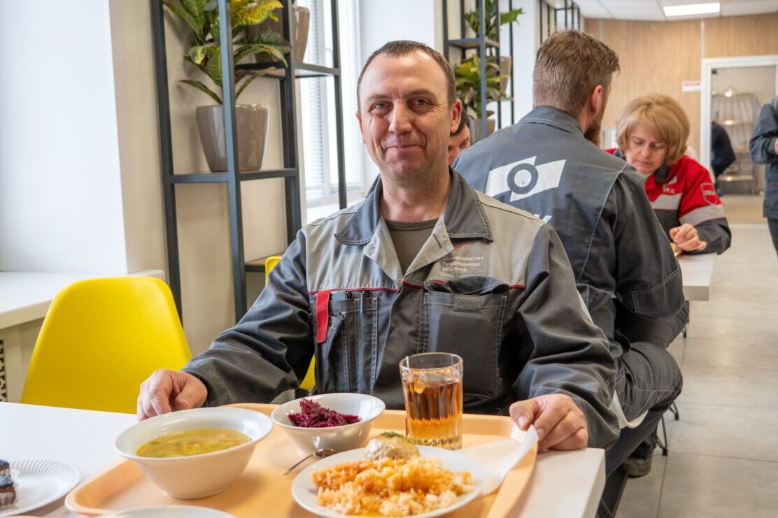 Выксунский завод ОМК открыл новую столовую – в ней смогу обедать до 700 сотрудников ежедневно