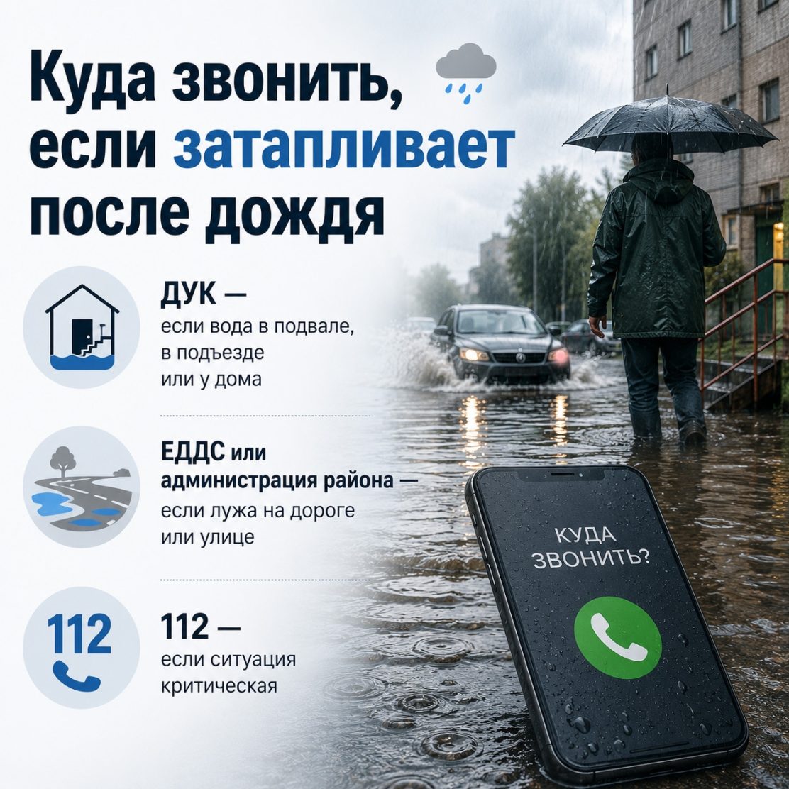 Что делать, если затапливает после дождя
