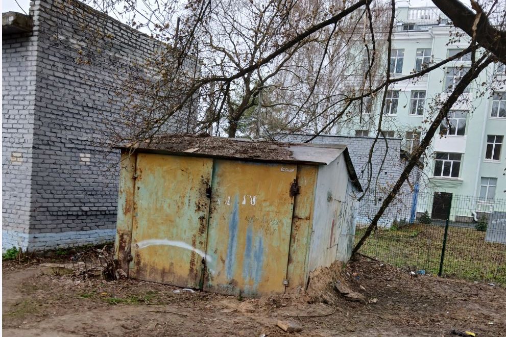 КУМИ г. Выкса выявил бесхозяйное имущество: металлические гаражи
