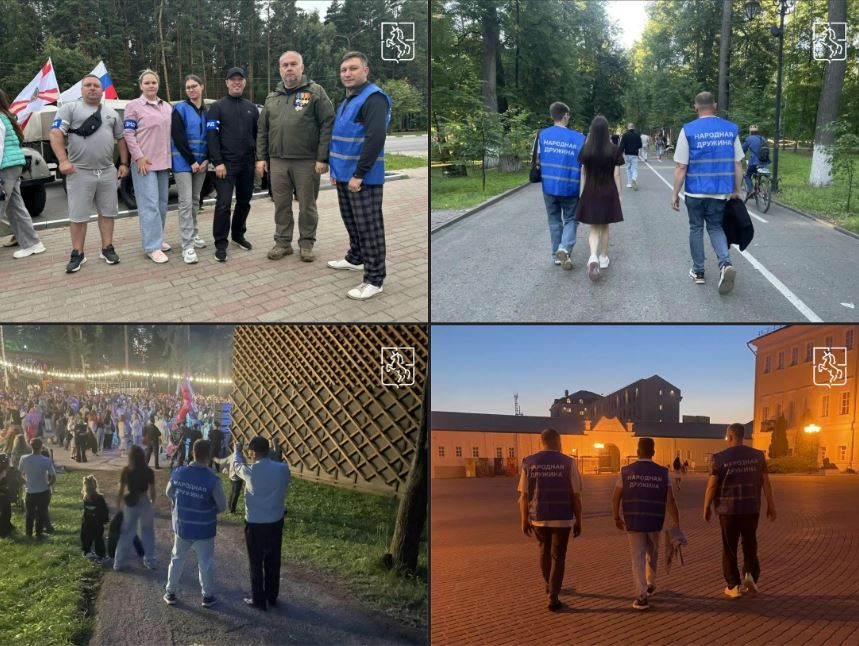 Дружинники помогли обеспечить охрану общественного порядка на праздновании Дня металлурга
