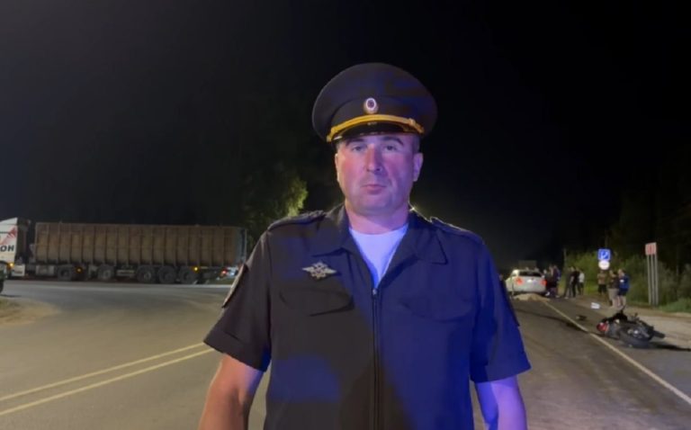 Мотоциклист погиб в ДТП с «КамАЗом» в округе Выкса
