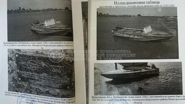 Водителя мотолодки приговорили к 2 годам принудительных работ