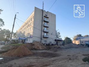 В Выксе начали работы по благоустройству общественно-деловой зоны в районе площади Октябрьской революции