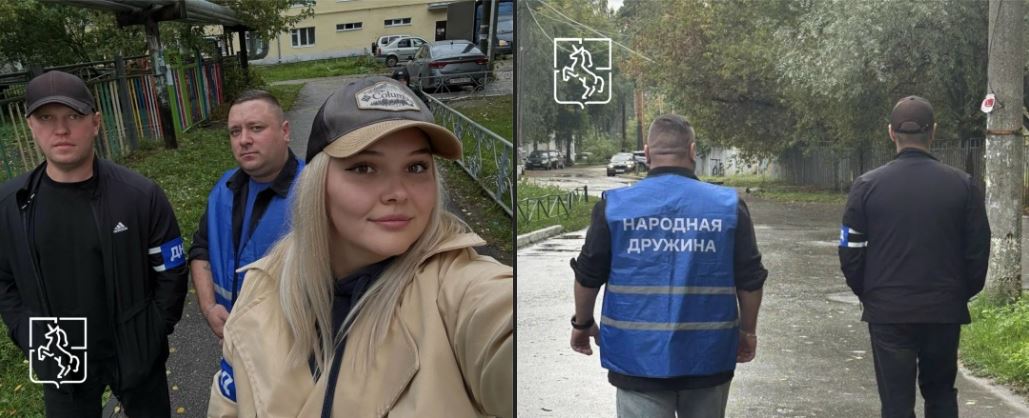Сотрудники народных дружин Выксы дежурили в мкр. Гоголя и Жуковского