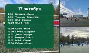 Турнир по мини-футболу в Выксе продолжается